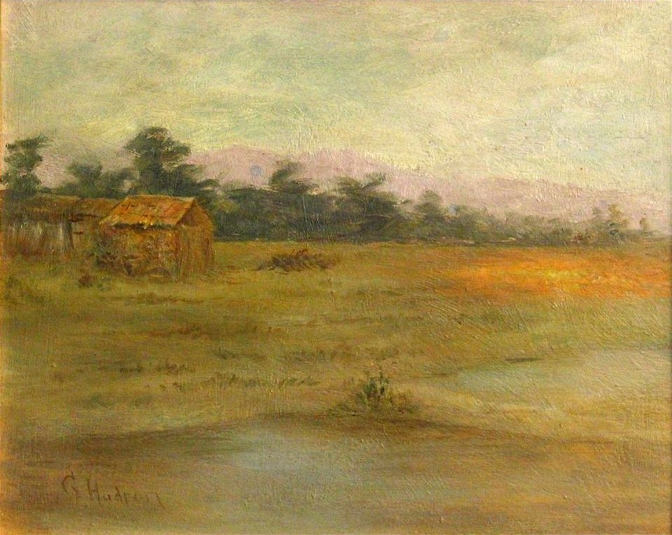 House by a Meadow by Grace Hudson