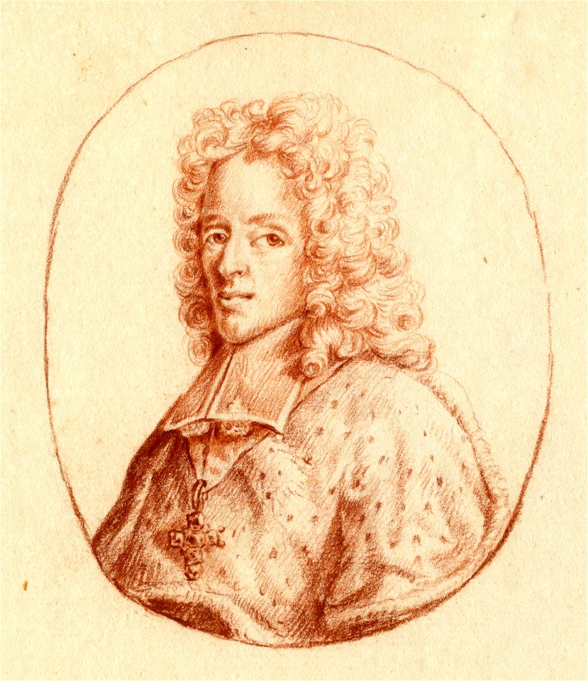 HUA-135500-Portret van een onbekende geestelijke afgevaardigde Mogelijke personen 1 Johann Wilhelm Anton baron van Els groot deken van Trier geheimraad en stadho