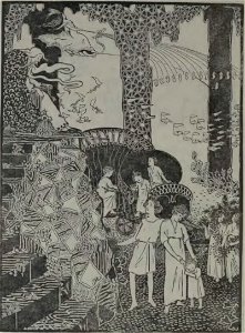 Hovine - Conte sous-marin, Annette et Doric, Fanfreluche, Papillon, 1918 (page 26 crop)