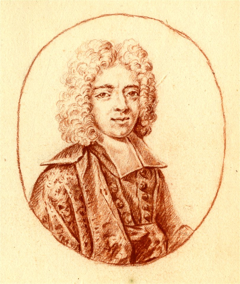 HUA-135501-Portret van een onbekende man waarschijnlijk graaf Passionei ere kamerheer en vertegenwoordiger van de paus