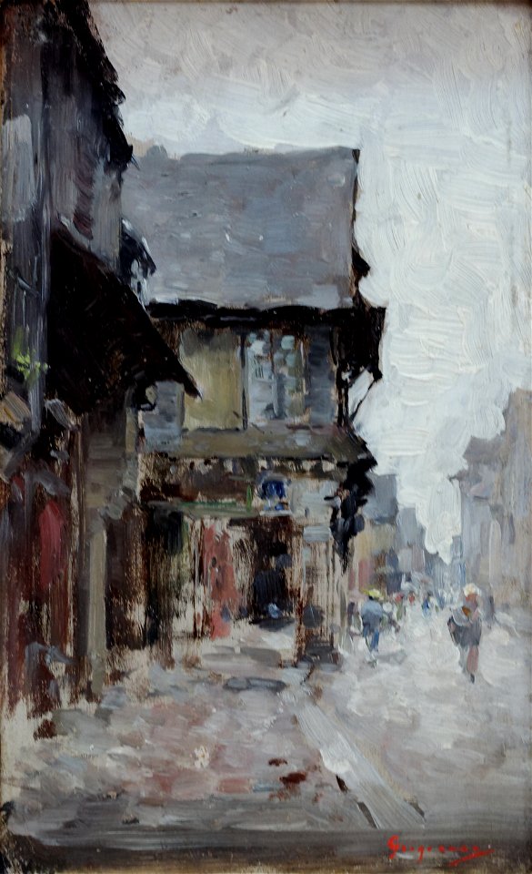 Houses at Vitré Nicolae Grigorescu