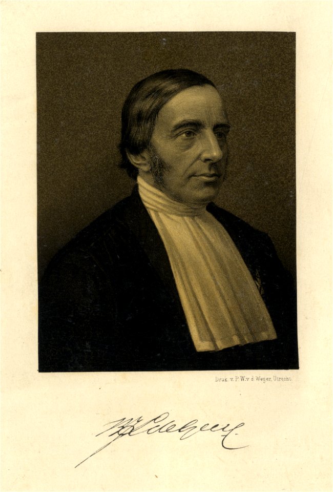 HUA-104672-Portret van prof Barthold Jacob Lintelo baron de Geer van Jutphaas geboren 1816 hoogleraar in de rechtsgeleerdheid aan de Utrechtse hogeschool 1847 18