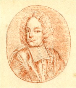 HUA-135525-Portret van een onbekend persoon waarschijnlijk de Engelse gevolmachtigde John Robinson bisschop van Bristol grootdeken van Windsor en Wohlverhampton 