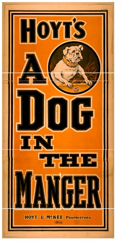 Hoyt's A dog in the manger LCCN2014637218