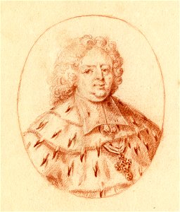 HUA-135498-Portret van Frans graaf Van Schönborn kamerheer en hofraad van de Duitse keizer geheimraad van de keurvorst van Mainz prins bisschop van Bamberg