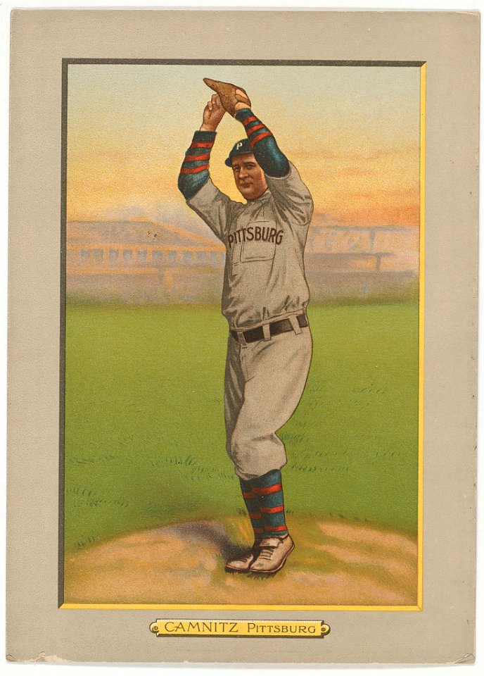 Howie Camnitz, Pittsburgh Pirates, baseball card portrait LCCN2007685652