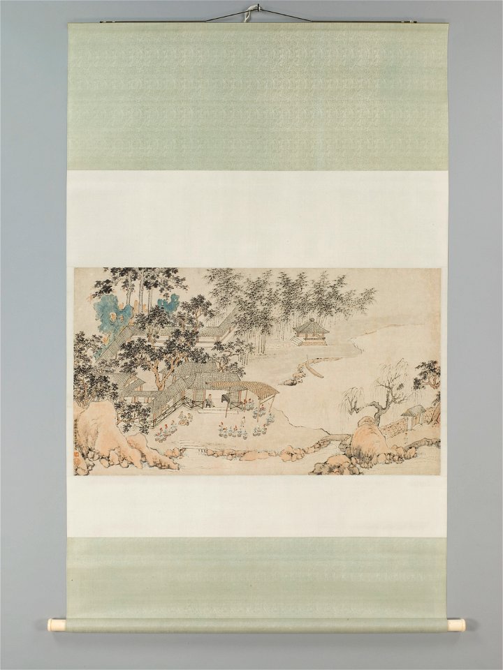 Hua Yan - Enjoyment of Chrysanthemums - 7-1954 - Saint Louis Art Museum