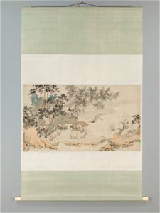 Hua Yan - Enjoyment of Chrysanthemums - 7-1954 - Saint Louis Art Museum