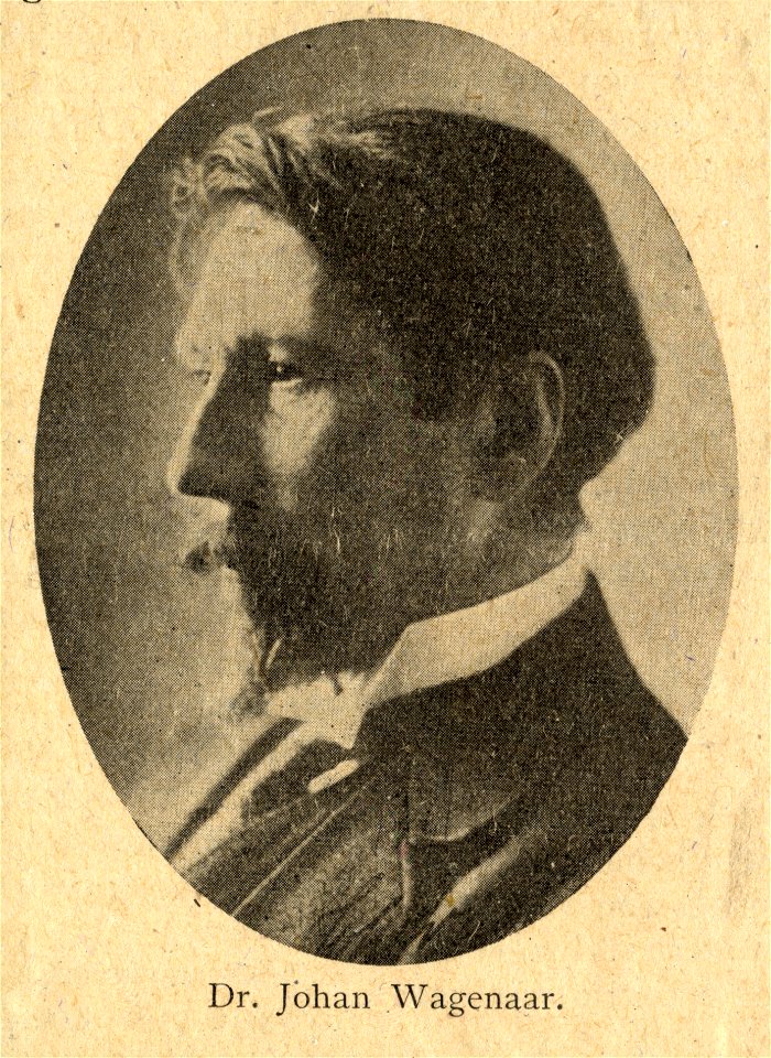 HUA-107006-Portret van Johan Wagenaar geboren 1 november 1862 toonkunstenaar componist te Utrecht directeur van de Toonkunstmuziekschool Utrecht 1904 1919 direct