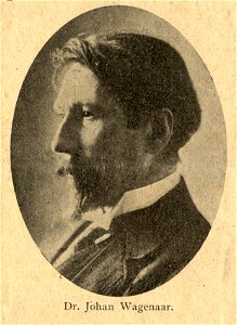 HUA-107006-Portret van Johan Wagenaar geboren 1 november 1862 toonkunstenaar componist te Utrecht directeur van de Toonkunstmuziekschool Utrecht 1904 1919 direct