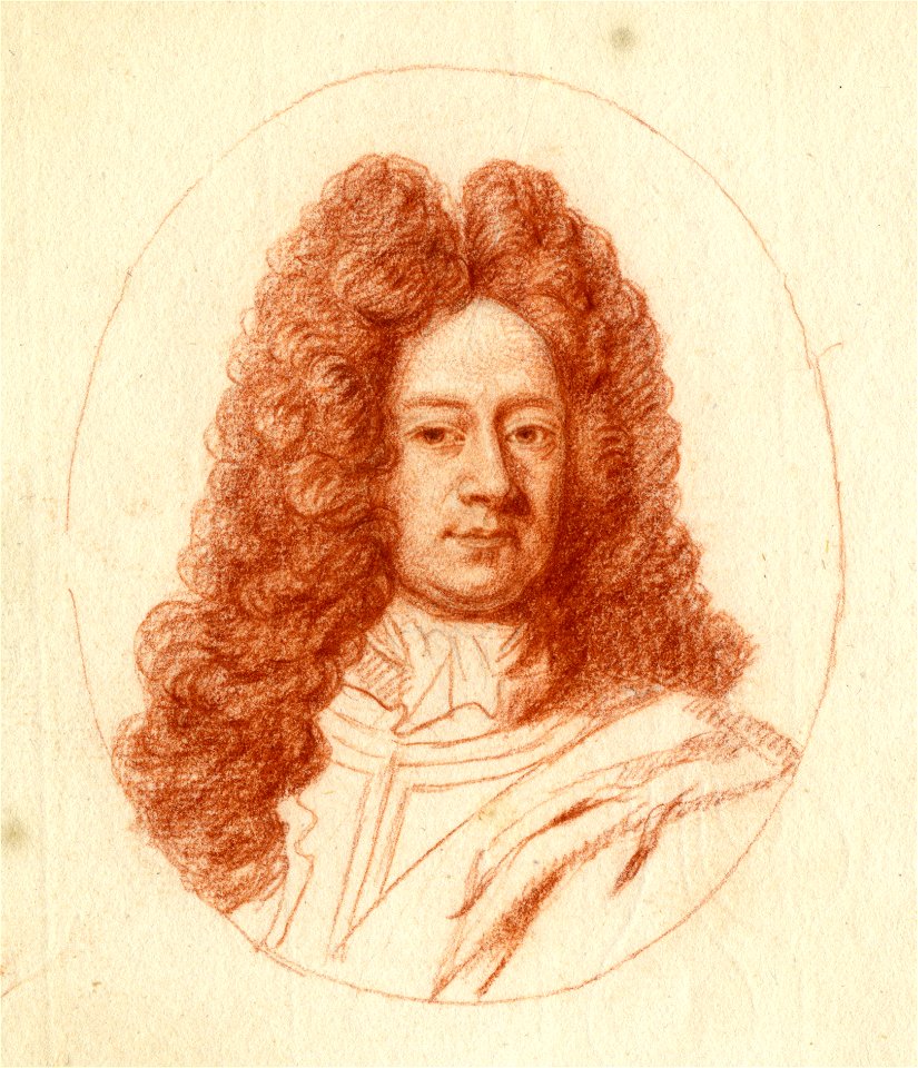 HUA-135510-Portret van een een onbekende man waarschijnlijk hertog Victor Amedeus II van Savoye