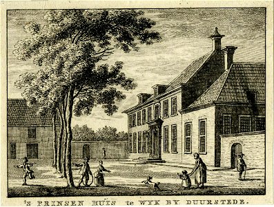 HUA-200178-Gezicht op het Prinsenhuis te Wijk bij Duurstede