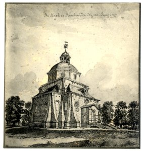 HUA-107614-Gezicht op de Nederlands Hervormde kerk te Renswoude
