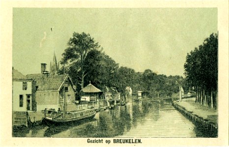 HUA-200462-Gezicht op de Vecht bij Breukelen