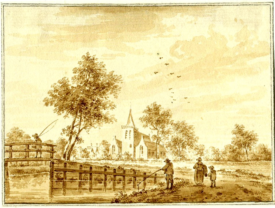 HUA-200802-Gezicht op het dorp Polsbroek