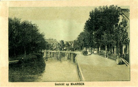 HUA-200720-Gezicht op de Vecht te Maarssen