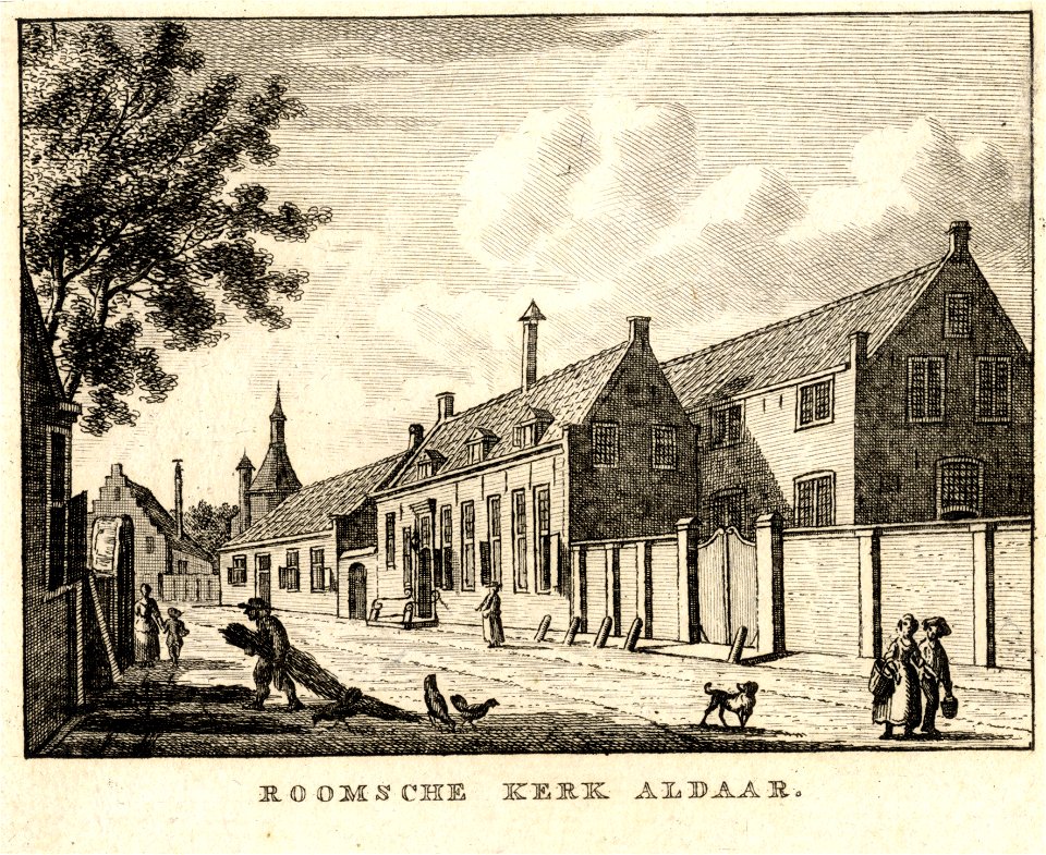 HUA-200176-Gezicht op de rooms katholieke schuil kerk te Wijk bij Duurstede