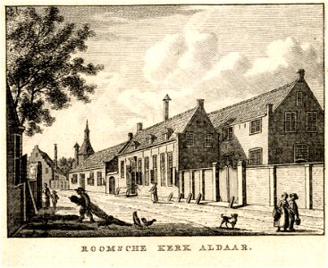 HUA-200176-Gezicht op de rooms katholieke schuil kerk te Wijk bij Duurstede