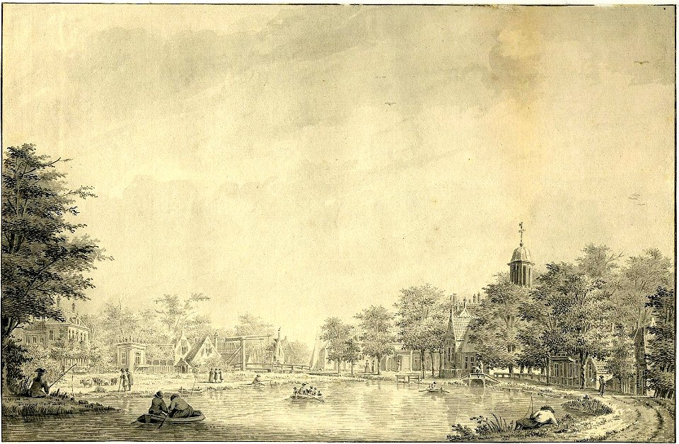 HUA-200997-Gezicht op de Vecht te Zuilen uit het zuidoosten