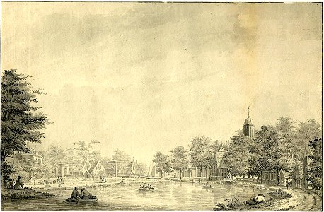 HUA-200997-Gezicht op de Vecht te Zuilen uit het zuidoosten