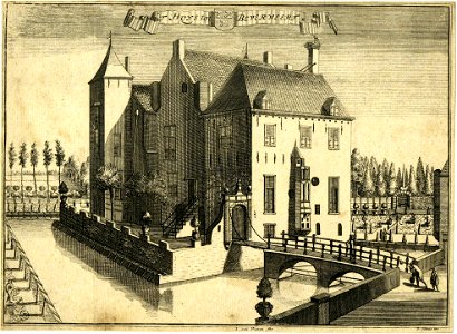 HUA-201093-Gezicht vanaf de voorburcht op het kasteel Beverweerd bij Werkhoven
