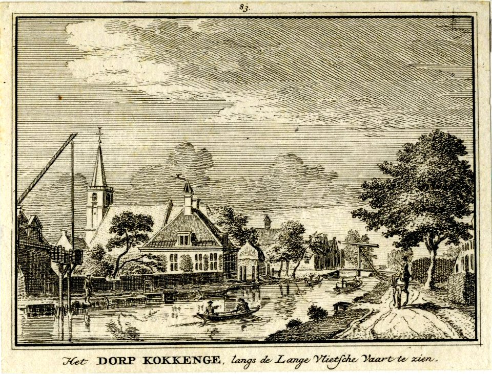 HUA-200611-Gezicht op het dorp Kockengen aan de Heijcop uit het zuidoostenNB De gemeente Kockengen is per 1 januari 1989 bij de gemeente Breukelen gevoegd