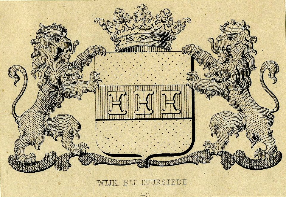 HUA-200184-Afbeelding van het gemeentewapen van Wijk bij Duurstede