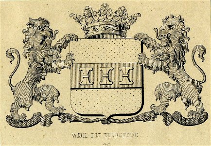 HUA-200184-Afbeelding van het gemeentewapen van Wijk bij Duurstede