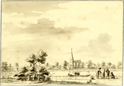 HUA-200955-Gezicht op het dorp Wilnis