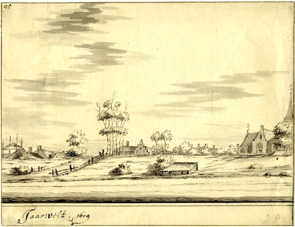 HUA-200588-Gezicht op het dorp Jaarsveld