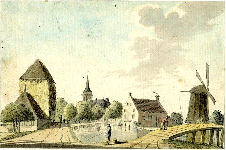 HUA-200559-Gezicht op het dorp Harmelen