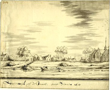HUA-200907-Gezicht op het dorp VreeswijkNB De gemeenten Jutphaas en Vreeswijk zijn per 1 juli 1971 samengevoegd tot de nieuw gevormde gemeente Nieuwegein