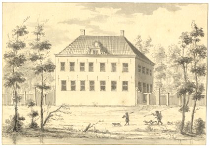 HUA-201898-Gezicht op het huis Snellenburg bij Benschop