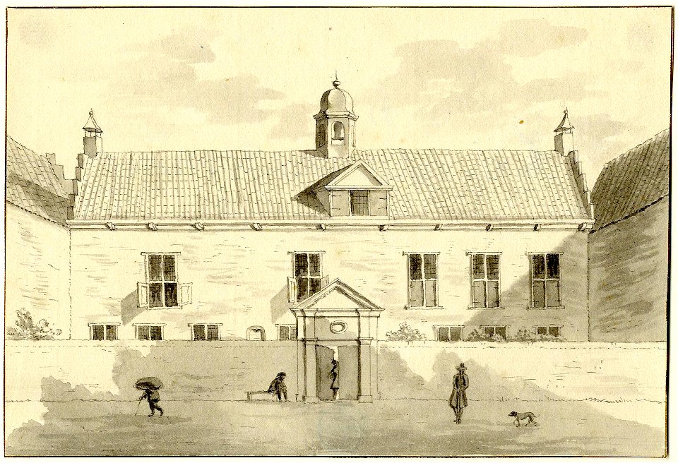HUA-200177-Gezicht op het stadhuis en de Grote Kerk aan de Markt te Wijk bij Duurstede
