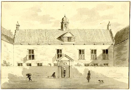 HUA-200177-Gezicht op het stadhuis en de Grote Kerk aan de Markt te Wijk bij Duurstede