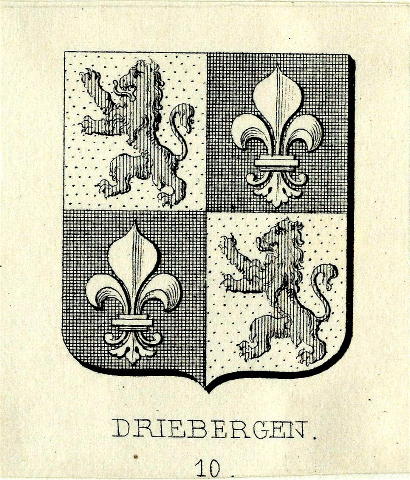 HUA-200516-Afbeelding van het gemeentewapen van Driebergen