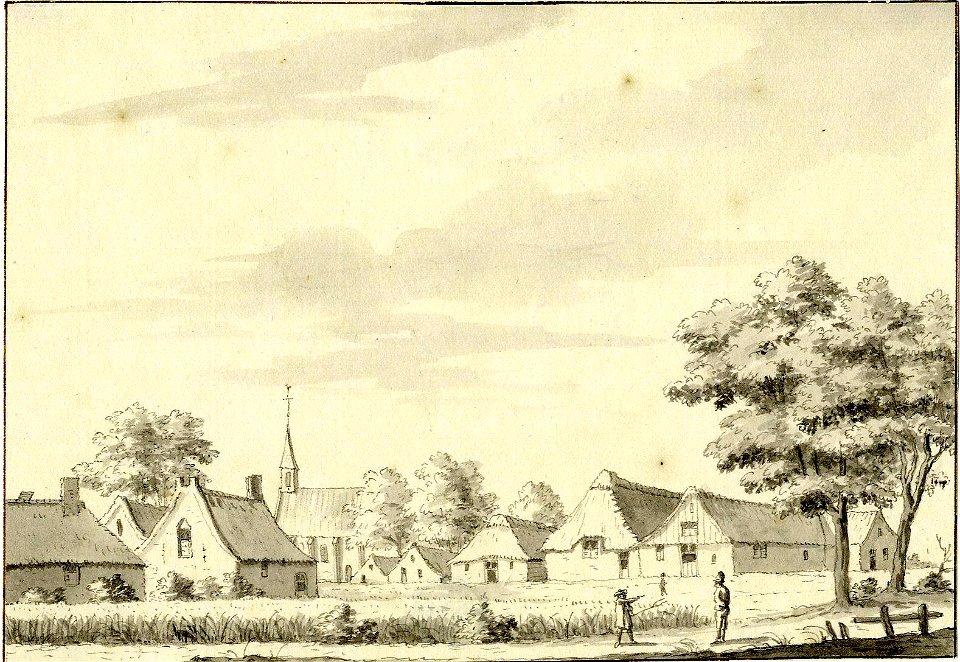 HUA-200493-Gezicht in het dorp DarthuizenNB Darthuizen maakt thans deel uit van de gemeente Leersum