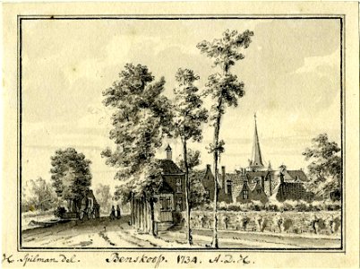 HUA-200427-Gezicht op het dorp Benschop