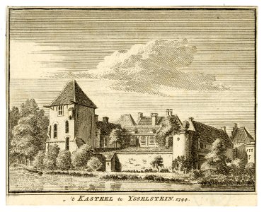 HUA-202103-Gezicht op het kasteel te IJsselstein