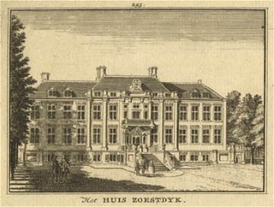 HUA-201903-Gezicht op de voorgevel van het huis Soestdijk te Baarn