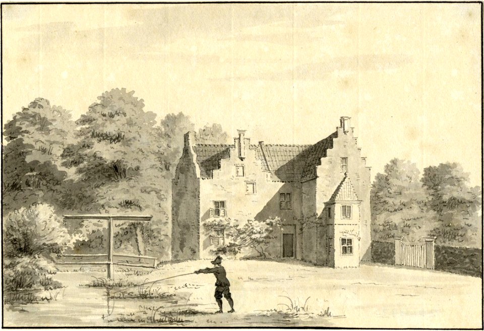 HUA-201422-Gezicht op het huis Heimerstein bij Rhenen