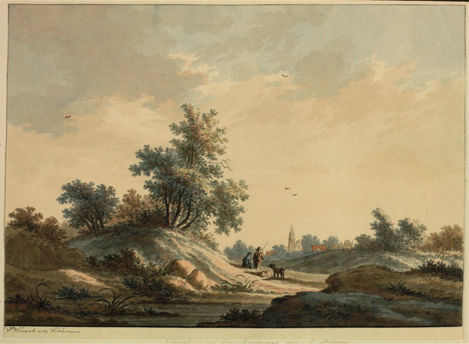 HUA-206115-Gezicht op het landschap in de omgeving van Amerongen