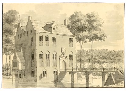 HUA-202094-Gezicht op het kasteel Wijnestein te Jutphaas uit het noordoostenNB De gemeenten Jutphaas en Vreeswijk zijn per 1 juli 1971 samengevoegd tot de nieuw 