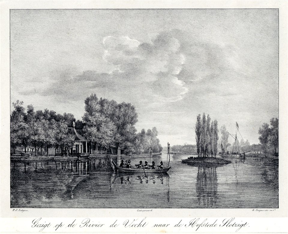 HUA-202411-Gezicht op de Vecht bij Vreeland in de richting van het huis Slotzicht