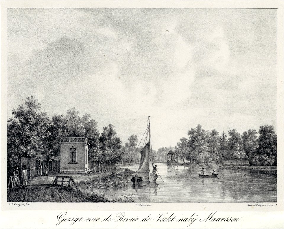 HUA-202404-Gezicht op de Vecht in de buurt van Maarssen