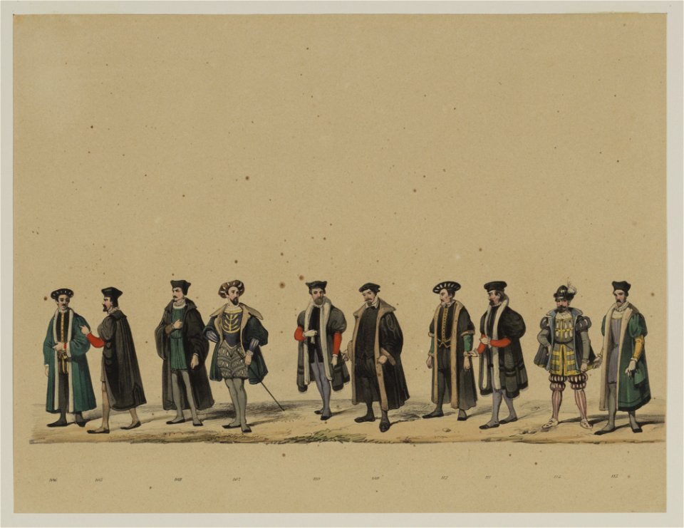 HUA-29074-Negentiende gedeelte van de maskerade van de studenten van de Utrechtse hogeschool op 17 juni 1846 voorstellende de intocht van prins Philips II in Ut