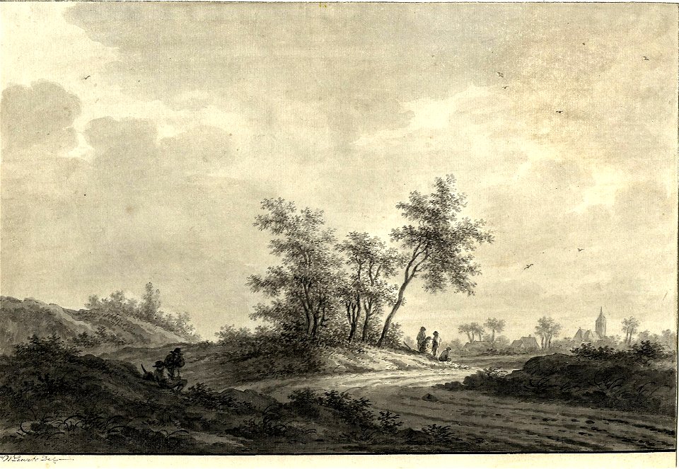 HUA-206162-Gezicht op het landschap in de omgeving van t Goy bij Houten