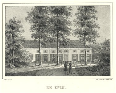 HUA-202384-Gezicht op de voorgevel van het huis De Engh te Driebergen