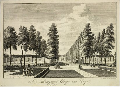 HUA-206273-Gezicht in de Nassau Odijklaan te Zeist in de richting van Het Slot met links het Broederplein en rechts het Zusterplein