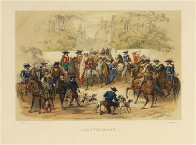 HUA-29114-Zevende onderdeel van de maskerade van de studenten van de Utrechtse hogeschool leden van Muta Fides gehouden ter gelegenheid van de 220ste dies natal